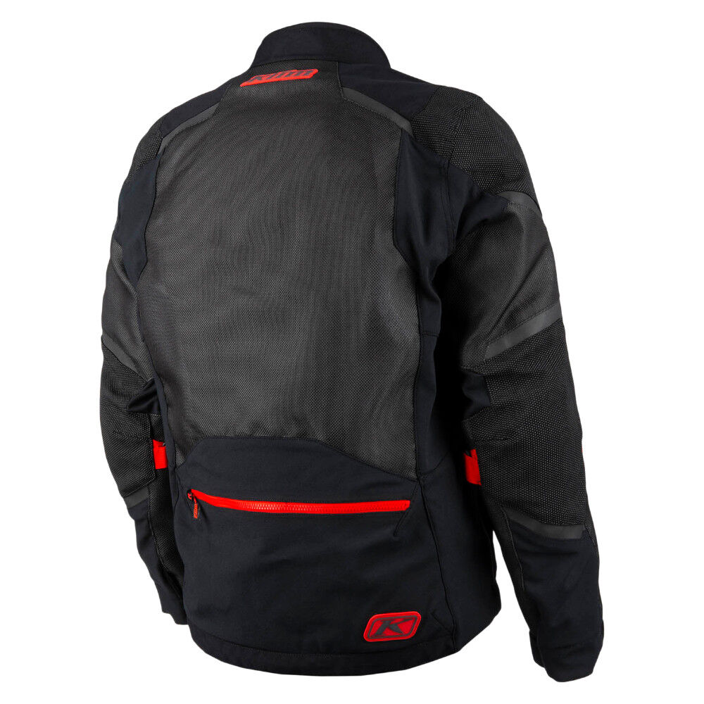 Klim Baja S4 Black/Fiery Red Jacket adventure motorcycle jacket - DASH RACEGEAR image 2
