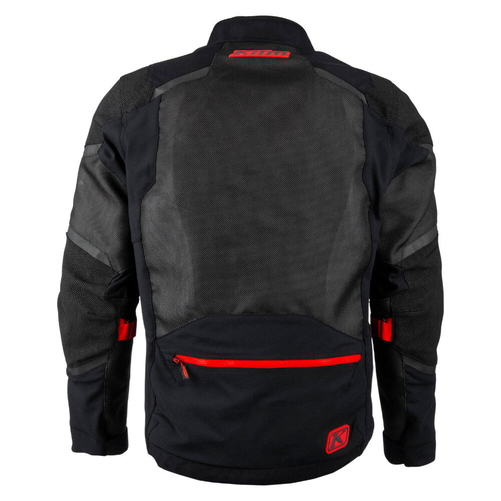 Klim Baja S4 Black/Fiery Red Jacket adventure motorcycle jacket - DASH RACEGEAR image 4