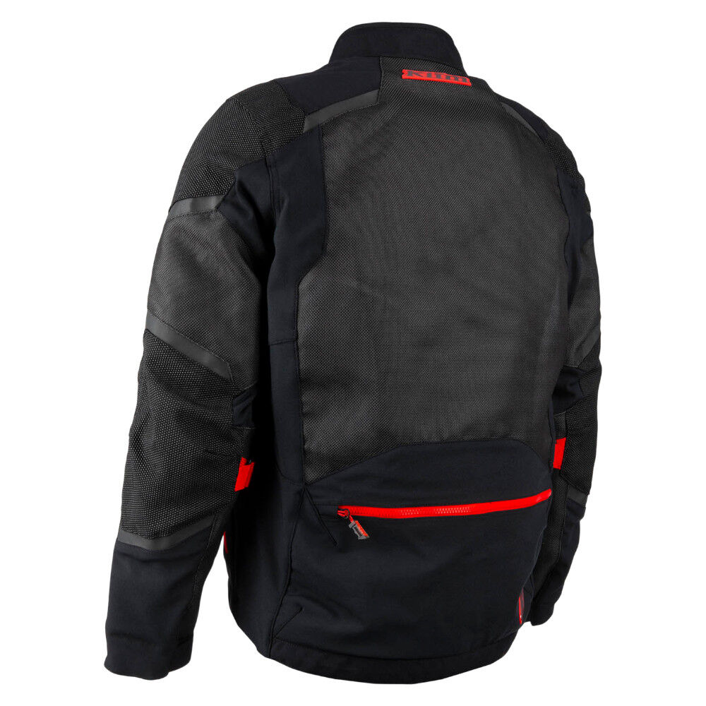 Klim Baja S4 Black/Fiery Red Jacket adventure motorcycle jacket - DASH RACEGEAR image 6