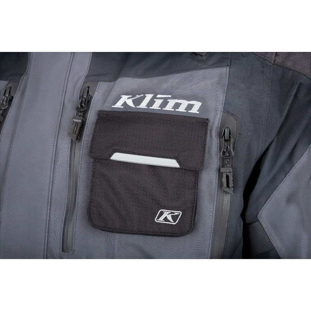 Klim Carlsbad Stealth Black Jacket adventure motorcycle jacket - DASH RACEGEAR image 5