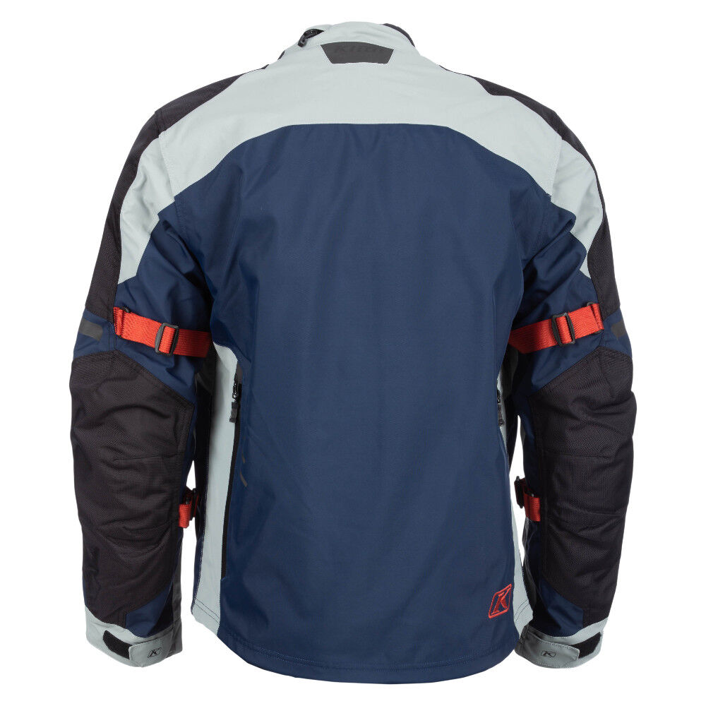 Klim Carlsbad Dress Blues/Red Oxide Jacket adventure motorcycle jacket - DASH RACEGEAR image 2