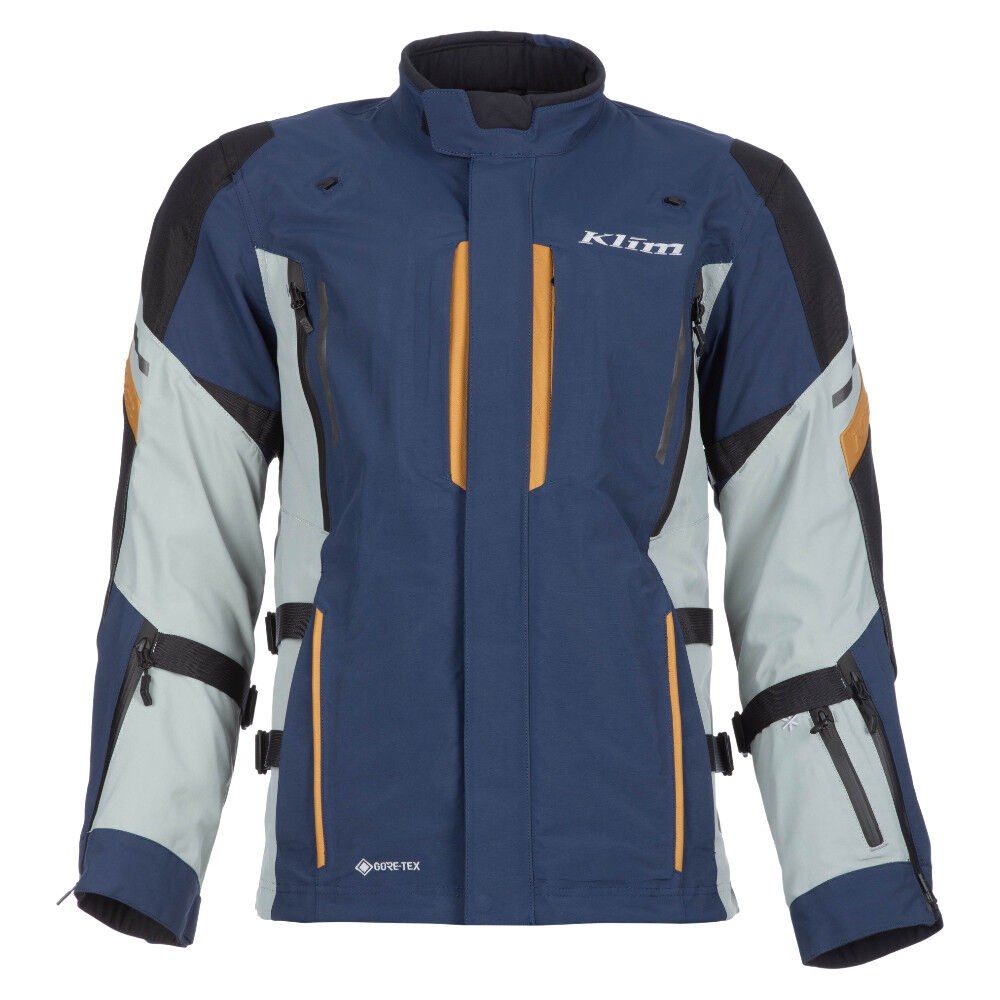 Klim Latitude Dress Blues/Golden Brown Jacket adventure motorcycle jacket - DASH RACEGEAR image 1