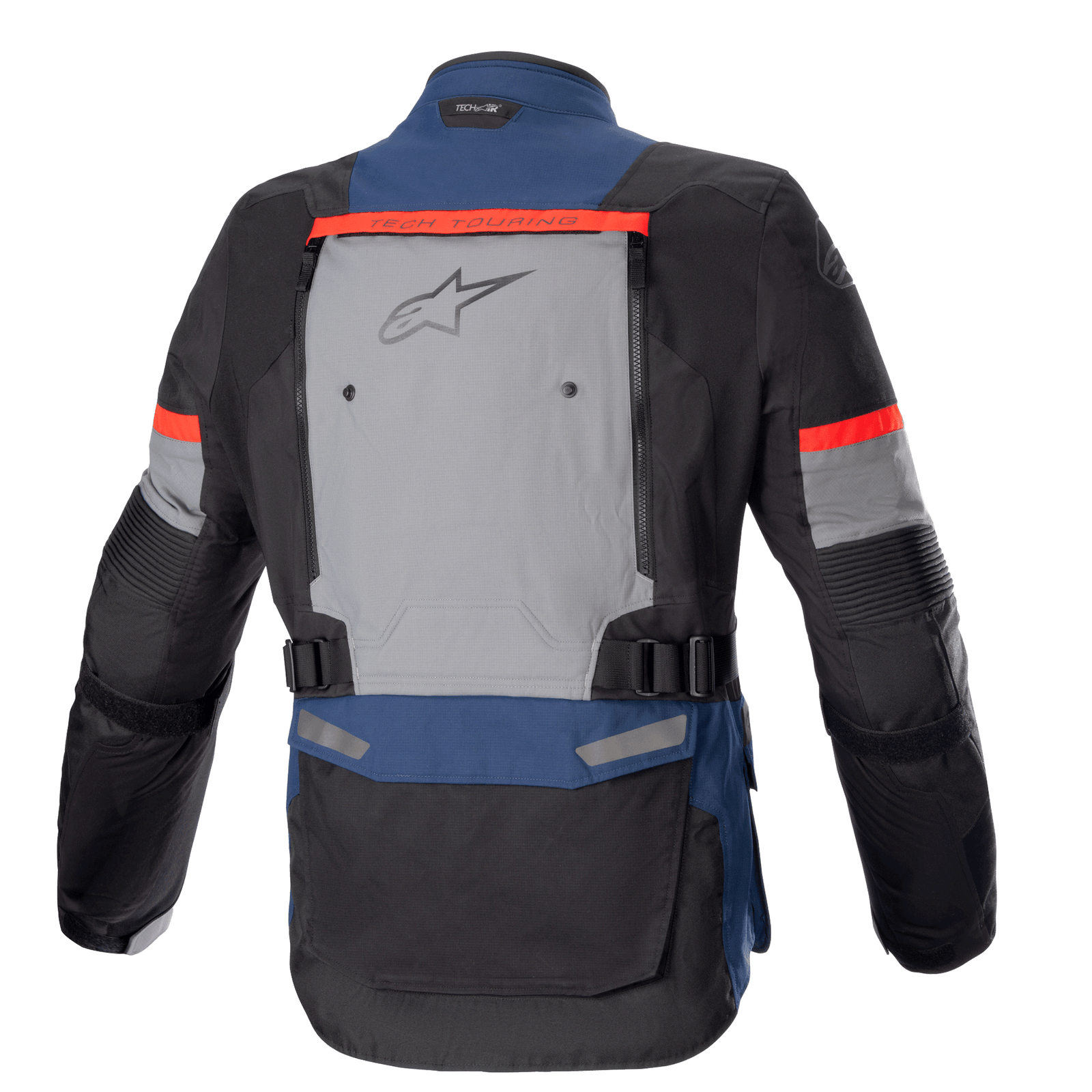 Alpinestars Bogota Pro Drystar Dark Blue/Black/Bright Red Jacket adventure motorcycle jacket - DASH RACEGEAR image 2