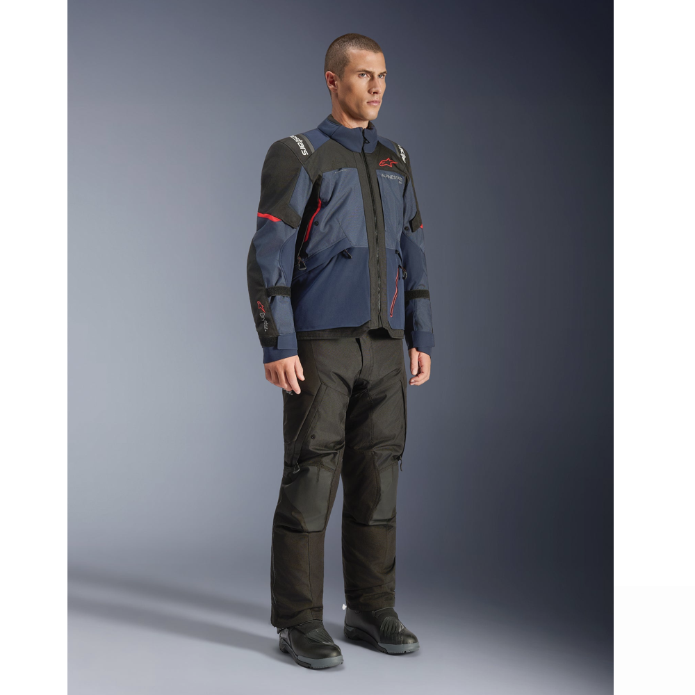 Alpinestars Andes V4 Drystar Night-Navy Mood Indigo Black Jacket adventure motorcycle jacket - DASH RACEGEAR image 4