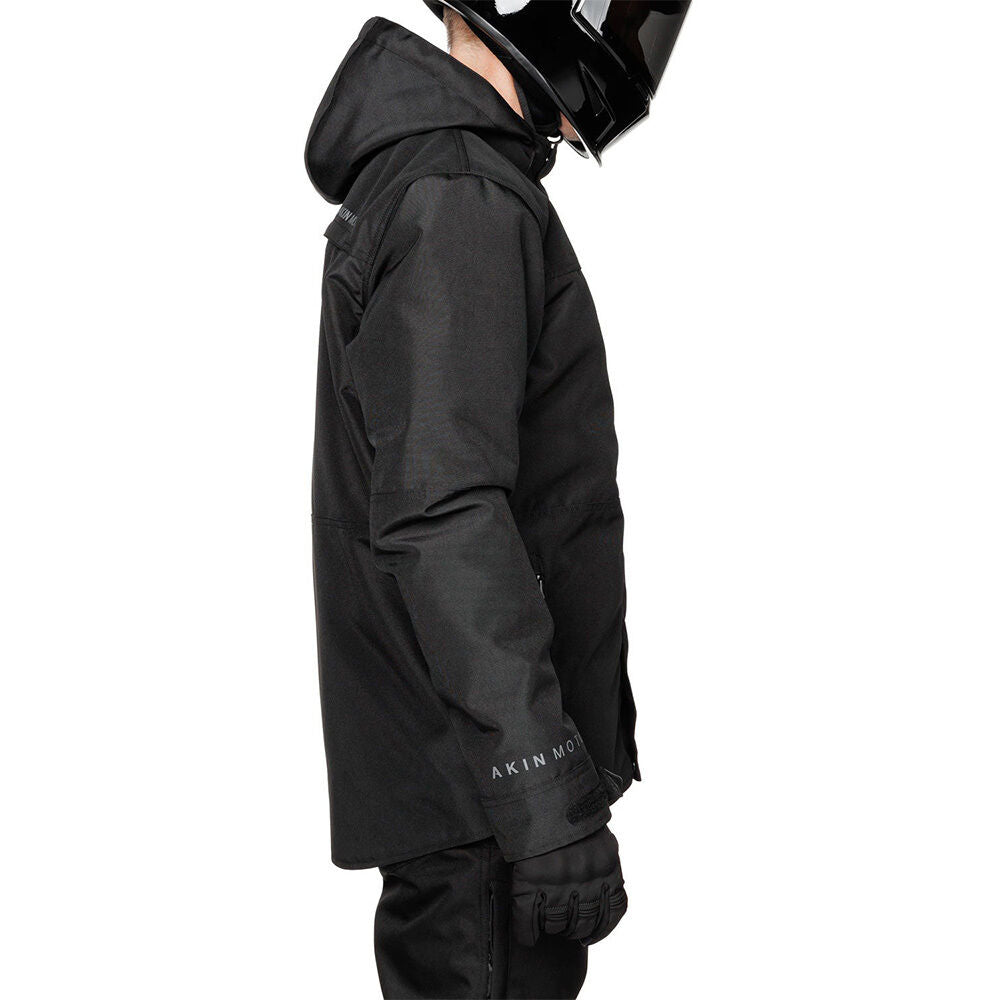 Akin Moto Alpha 4.0 Black Jacket adventure motorcycle jacket - DASH RACEGEAR image 2