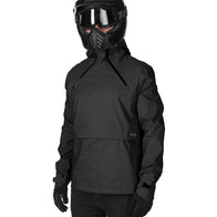 Akin Moto Gorm Moto Waterproof Black Anorack adventure motorcycle jacket - DASH RACEGEAR image 1