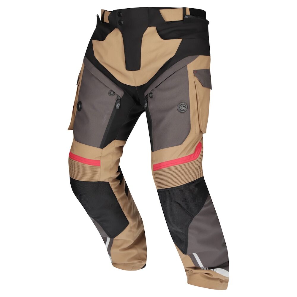 DriRider Vortex Adventure 3 Grey/Brown/Black Pants adventure motorcycle jacket - DASH RACEGEAR image 1
