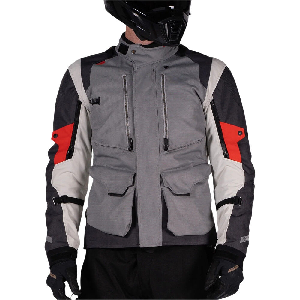 Leatt 5.5 ADV MultiTour Iron Jacket adventure motorcycle jacket - DASH RACEGEAR image 3