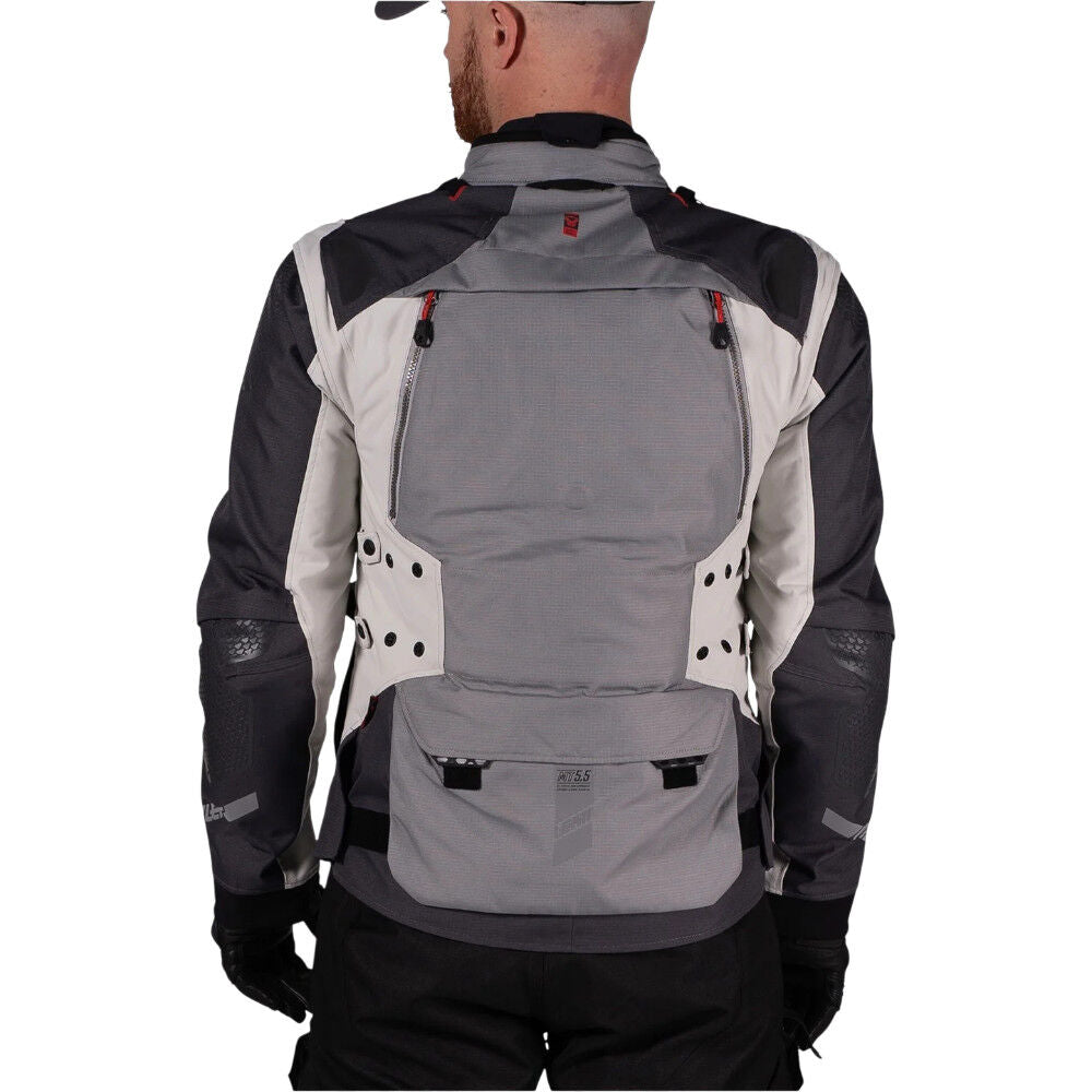 Leatt 5.5 ADV MultiTour Iron Jacket adventure motorcycle jacket - DASH RACEGEAR image 4