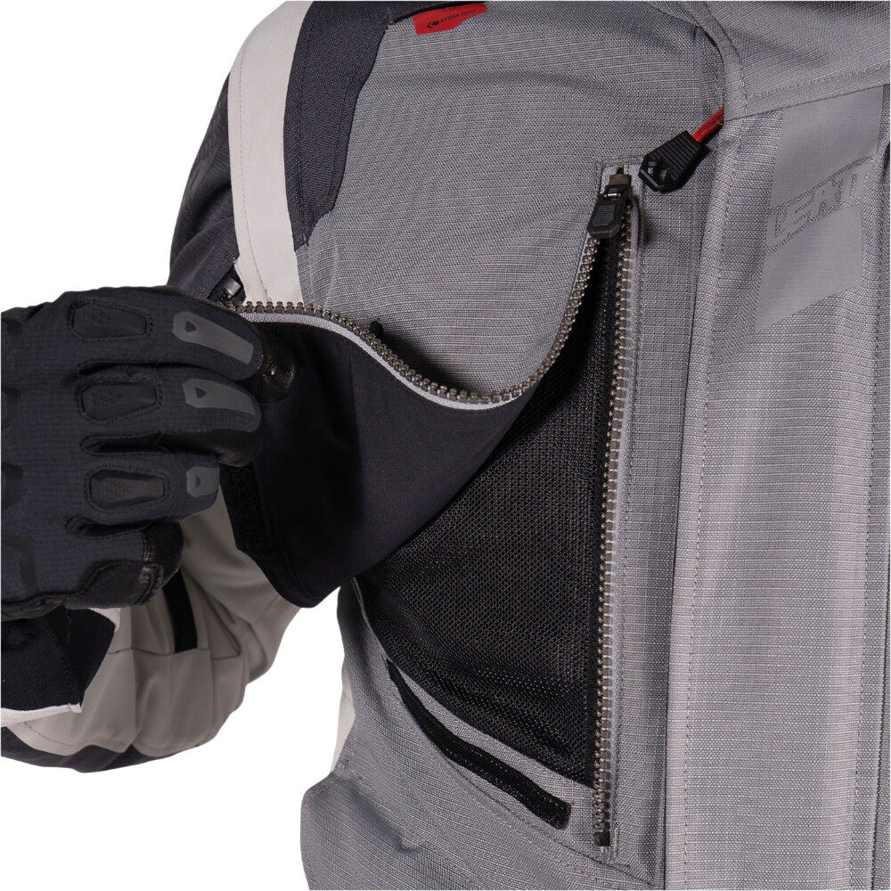 Leatt 5.5 ADV MultiTour Iron Jacket adventure motorcycle jacket - DASH RACEGEAR image 6