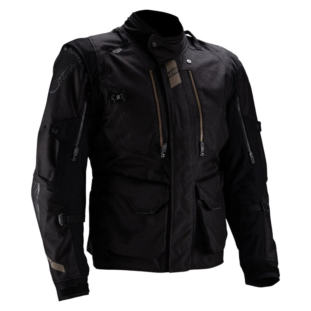Leatt 5.5 ADV MultiTour Stealth Jacket adventure motorcycle jacket - DASH RACEGEAR image 1