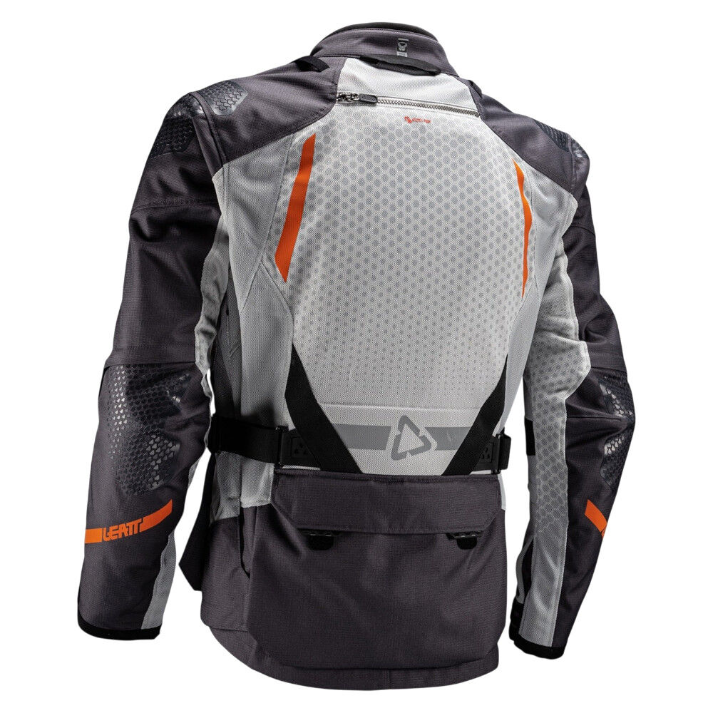 Leatt 5.5 ADV FlowTour Iron Jacket adventure motorcycle jacket - DASH RACEGEAR image 2
