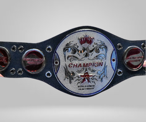 All Japan Pro Wrestling World Junior Heavyweight Championship Belt Hiro Saito - image 1 | DASH RACEGEAR