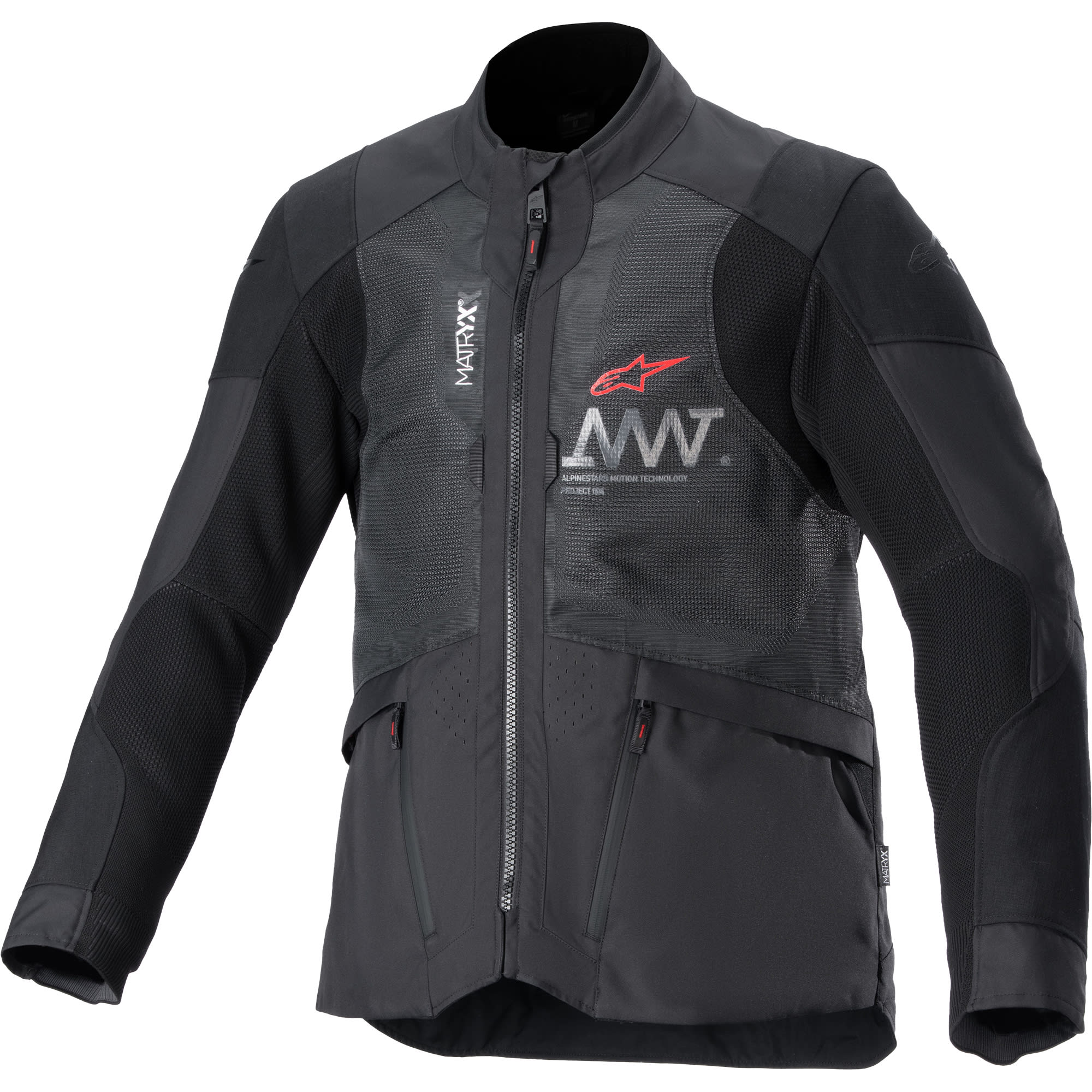 Alpinestars AMT-7 Air Textile Jacket - Black / Dark Shadow by Alpinestars - clearance motorcycle jacket