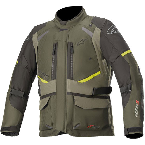 Alpinestars Andes V3 Drystar Textile Jacket - Forest Military Green by Alpinestars - clearance motorcycle jacket