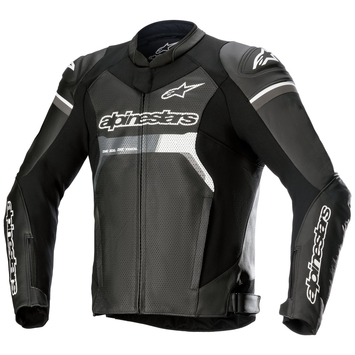 Alpinestars GP Force Airflow Leather Jacket - Black by Alpinestars - clearance motorcycle jacket