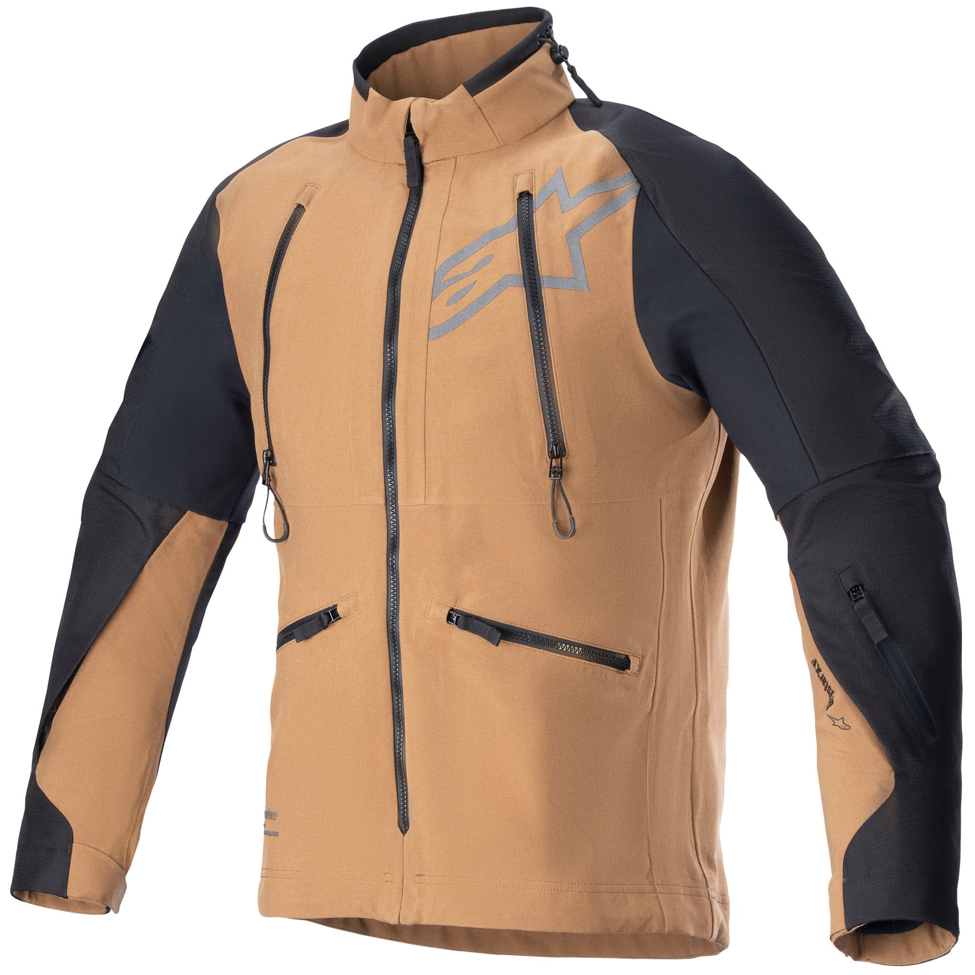 Alpinestars Hyde XT Drystar XF Textile Jacket - Sand / Black by Alpinestars - clearance motorcycle jacket