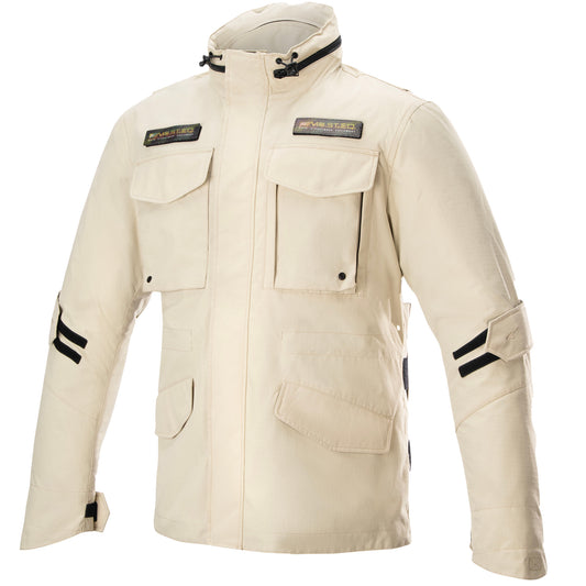 Alpinestars MO.ST.EQ Field WP Primaloft Jacket - Sand Military by Alpinestars - clearance motorcycle jacket