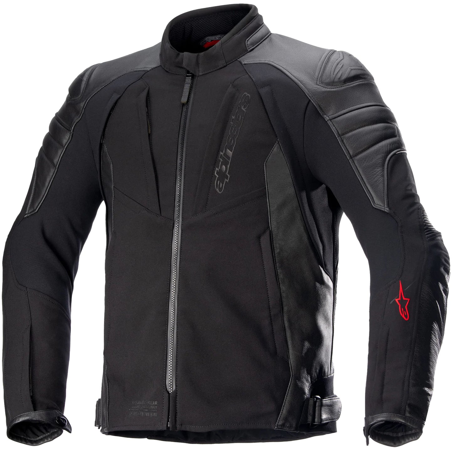 Alpinestars Proton Waterproof Textile Jacket - Black / Black by Alpinestars - clearance motorcycle jacket