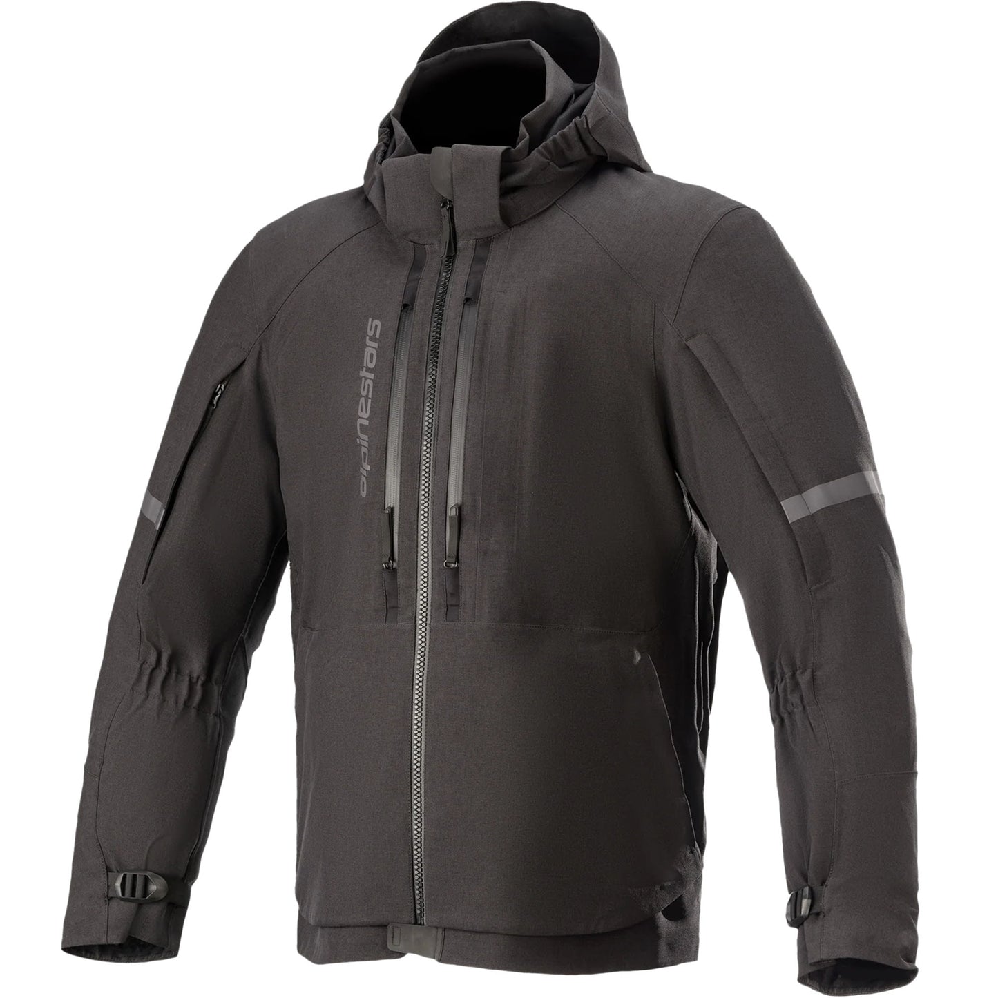 Alpinestars Sirius Drystar Techshell Textile Jacket - Melange Black by Alpinestars - clearance motorcycle jacket