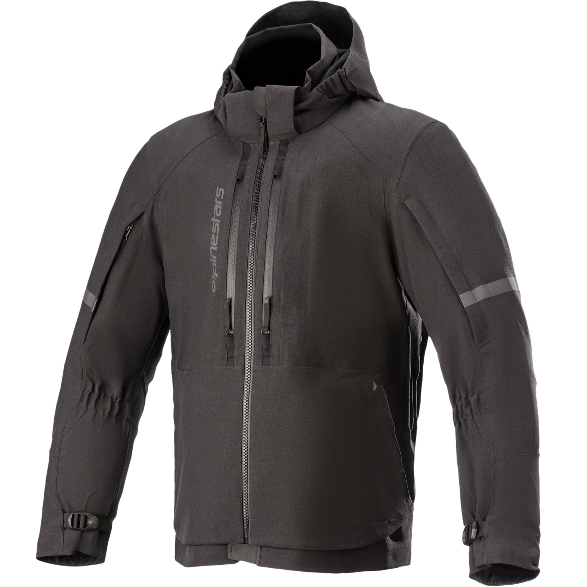 Alpinestars Sirius Drystar Techshell Textile Jacket - Melange Black by Alpinestars - clearance motorcycle jacket