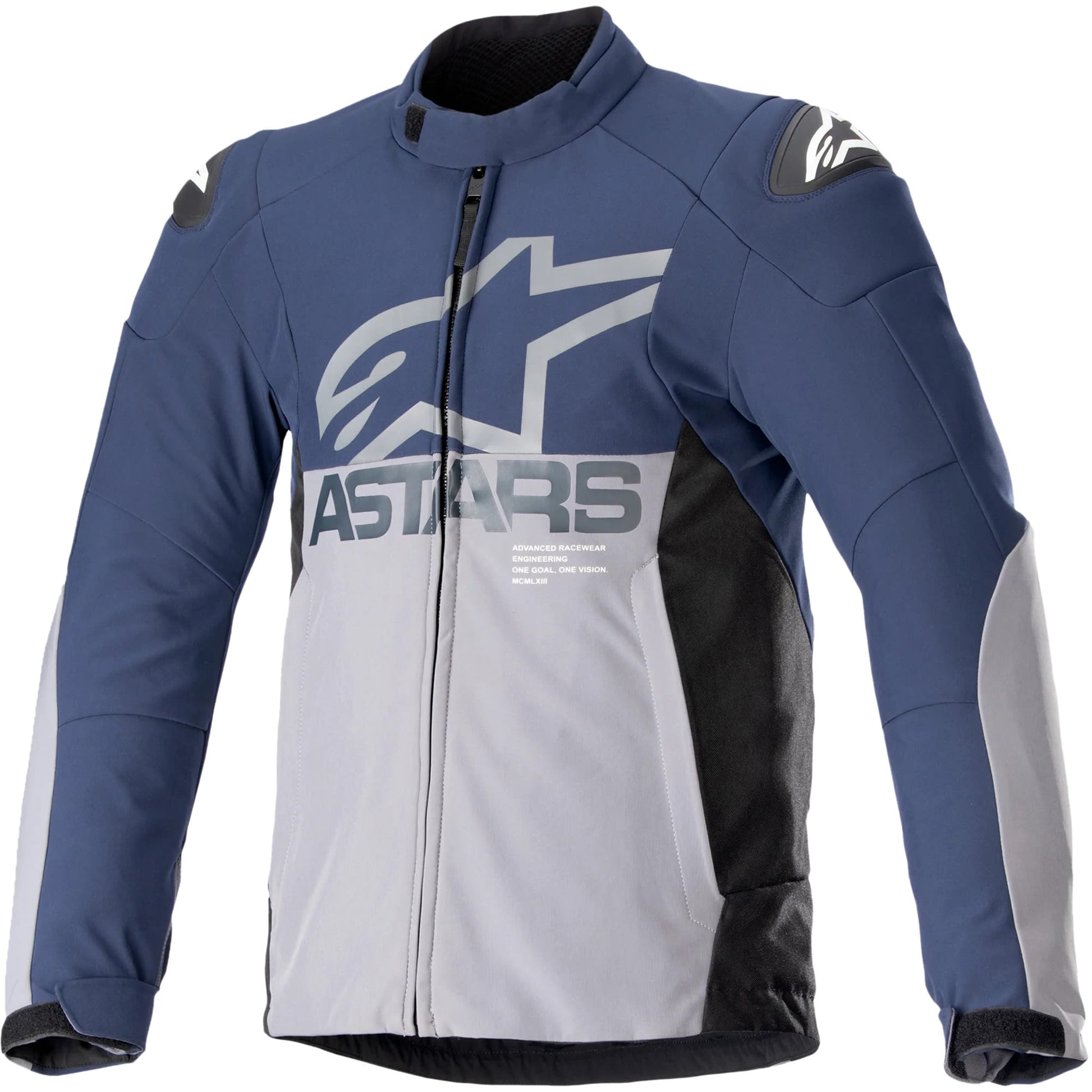Alpinestars SMX Waterproof Textile Jacket - Night Navy / Dark Grey by Alpinestars - clearance motorcycle jacket