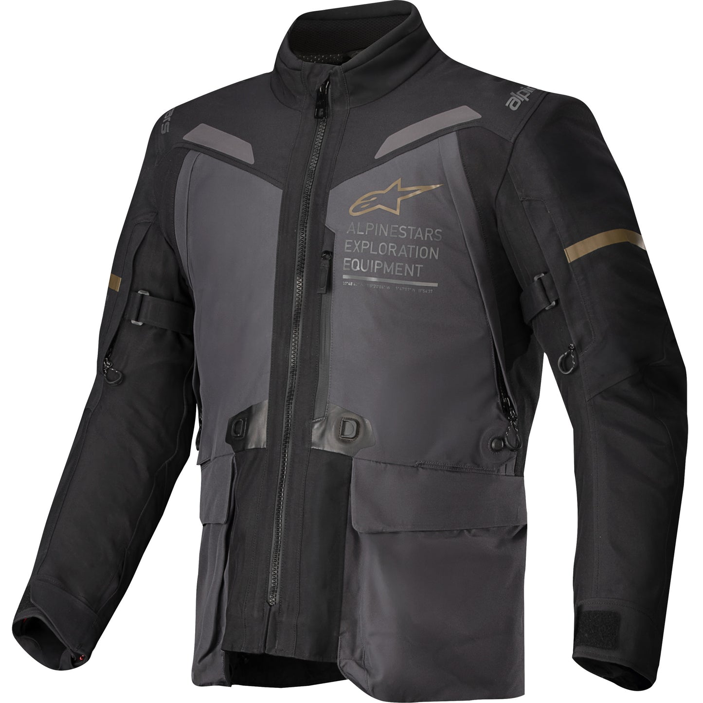 Alpinestars ST-7 Gore-Tex Jacket - Deep Grey / Black / Dark Khaki by Alpinestars - clearance motorcycle jacket