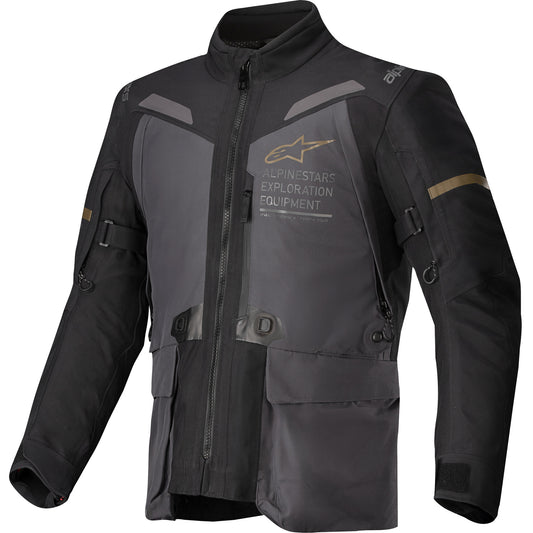 Alpinestars ST-7 Gore-Tex Jacket - Deep Grey / Black / Dark Khaki by Alpinestars - clearance motorcycle jacket