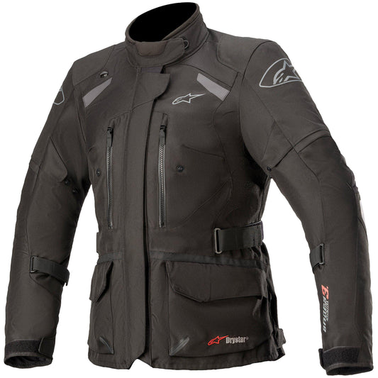 Alpinestars Stella Andes V3 Drystar Textile Jacket - Black / Grey by Alpinestars - clearance motorcycle jacket