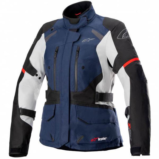 Alpinestars Stella Andes V3 Drystar Textile Jacket - Dark Blue / Black by Alpinestars - clearance motorcycle jacket