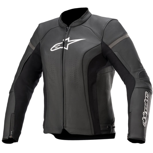 Alpinestars Stella Kira V2 Leather Jacket - Black by Alpinestars - clearance motorcycle jacket