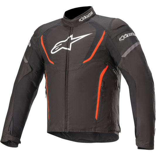 Alpinestars T-Jaws V3 Waterproof Textile Jacket - Black / Red Fluo by Alpinestars - clearance motorcycle jacket