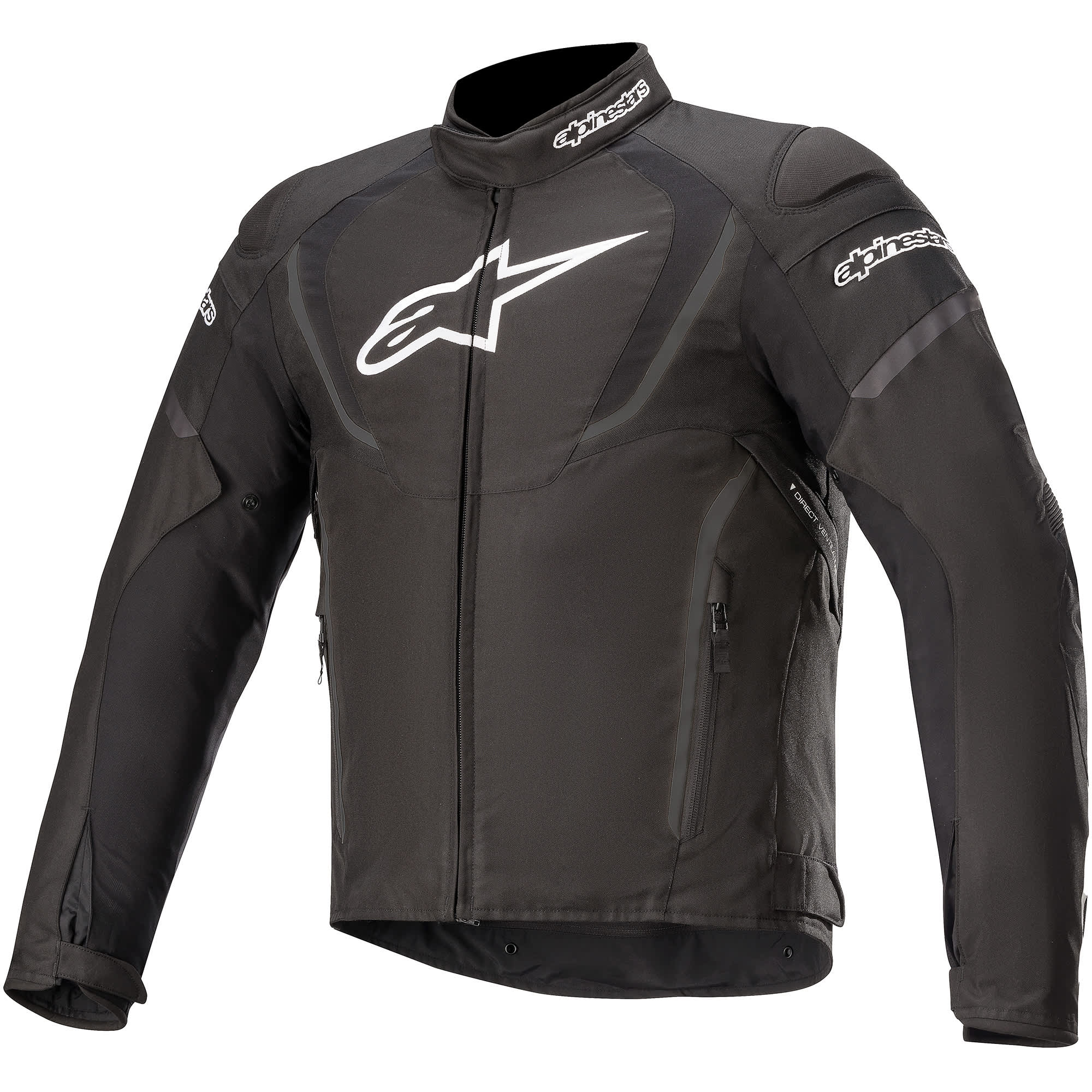 Alpinestars T-Jaws V3 Waterproof Textile Jacket - Black by Alpinestars - clearance motorcycle jacket