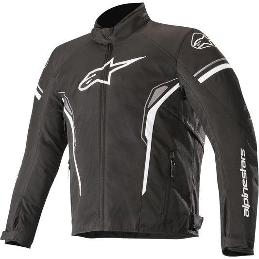 Alpinestars T-SP-1 Waterproof Textile Jacket - Black / White by Alpinestars - clearance motorcycle jacket