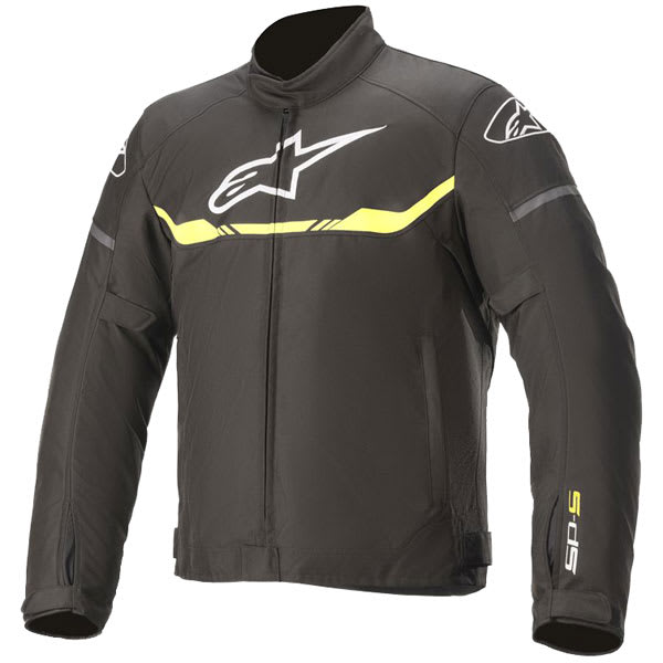Alpinestars T-SPS Waterproof Textile Jacket - Black / Yellow Fluo by Alpinestars - clearance motorcycle jacket