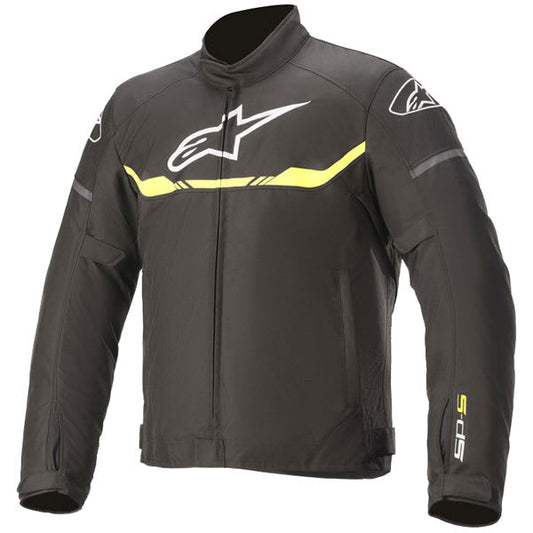 Alpinestars T-SPS Waterproof Textile Jacket - Black / Yellow Fluo by Alpinestars - clearance motorcycle jacket