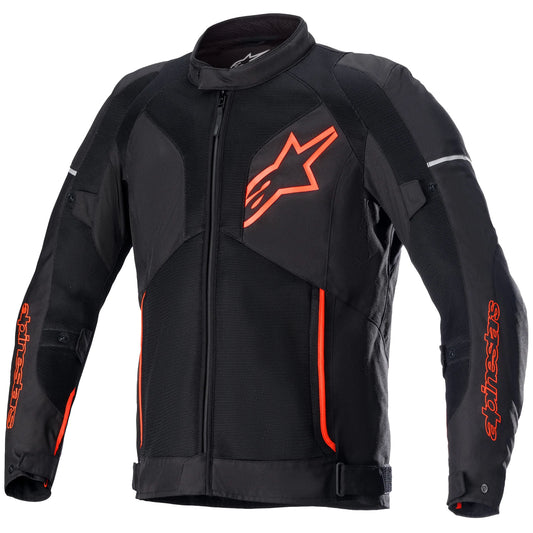 Alpinestars Viper V3 Air Textile Jacket - Black / Red Fluo by Alpinestars - clearance motorcycle jacket