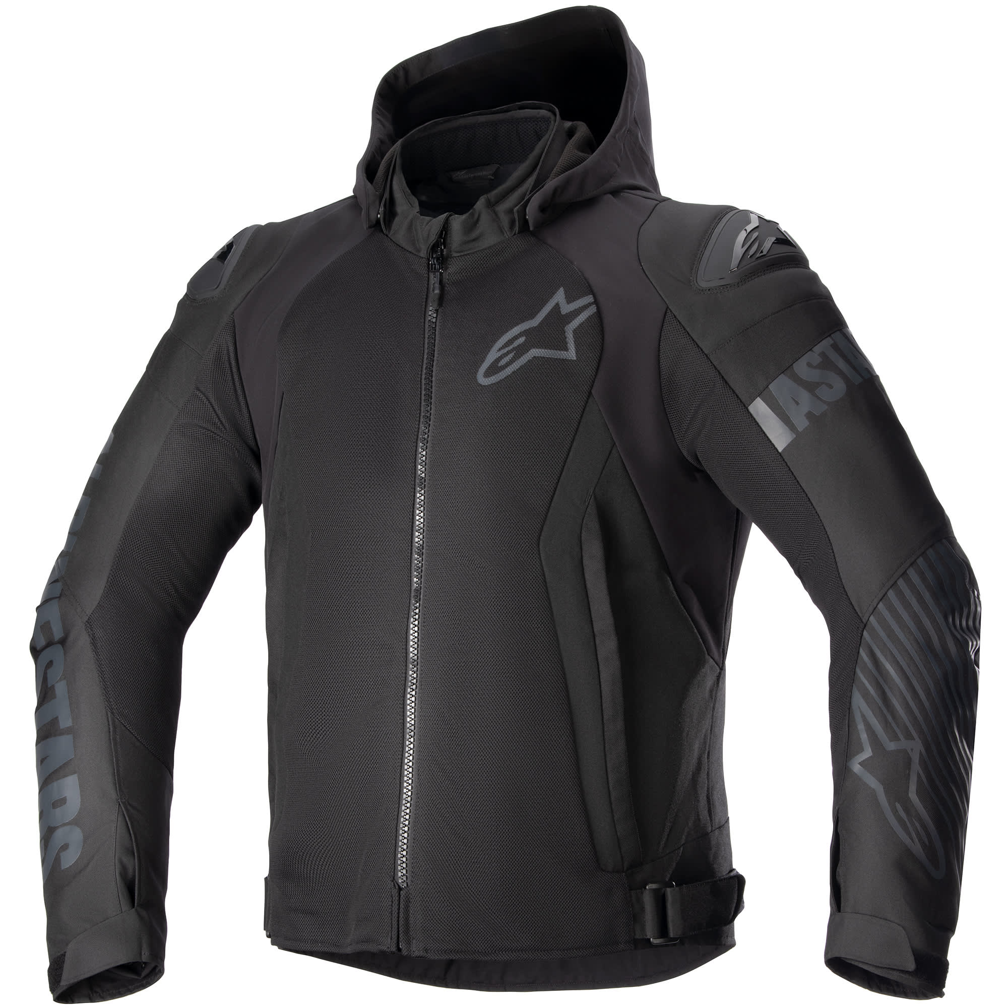 Alpinestars Zaca Air Textile Jacket - Black / Black by Alpinestars - clearance motorcycle jacket