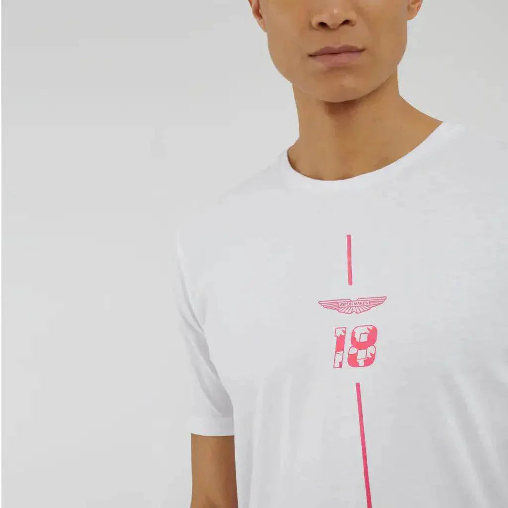 AMF1 Lance Stroll Limited Edition T - Shirt - White