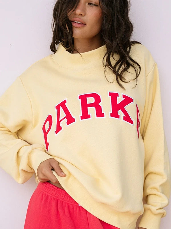 Parke Summerland Varsity Mockneck Sweatshirt Sweatshirt unisex detail view 9 | Dash Racegear — Parke Summerland 2026 sweatshirt featuring mockneck design and easy everyday comfort wear.