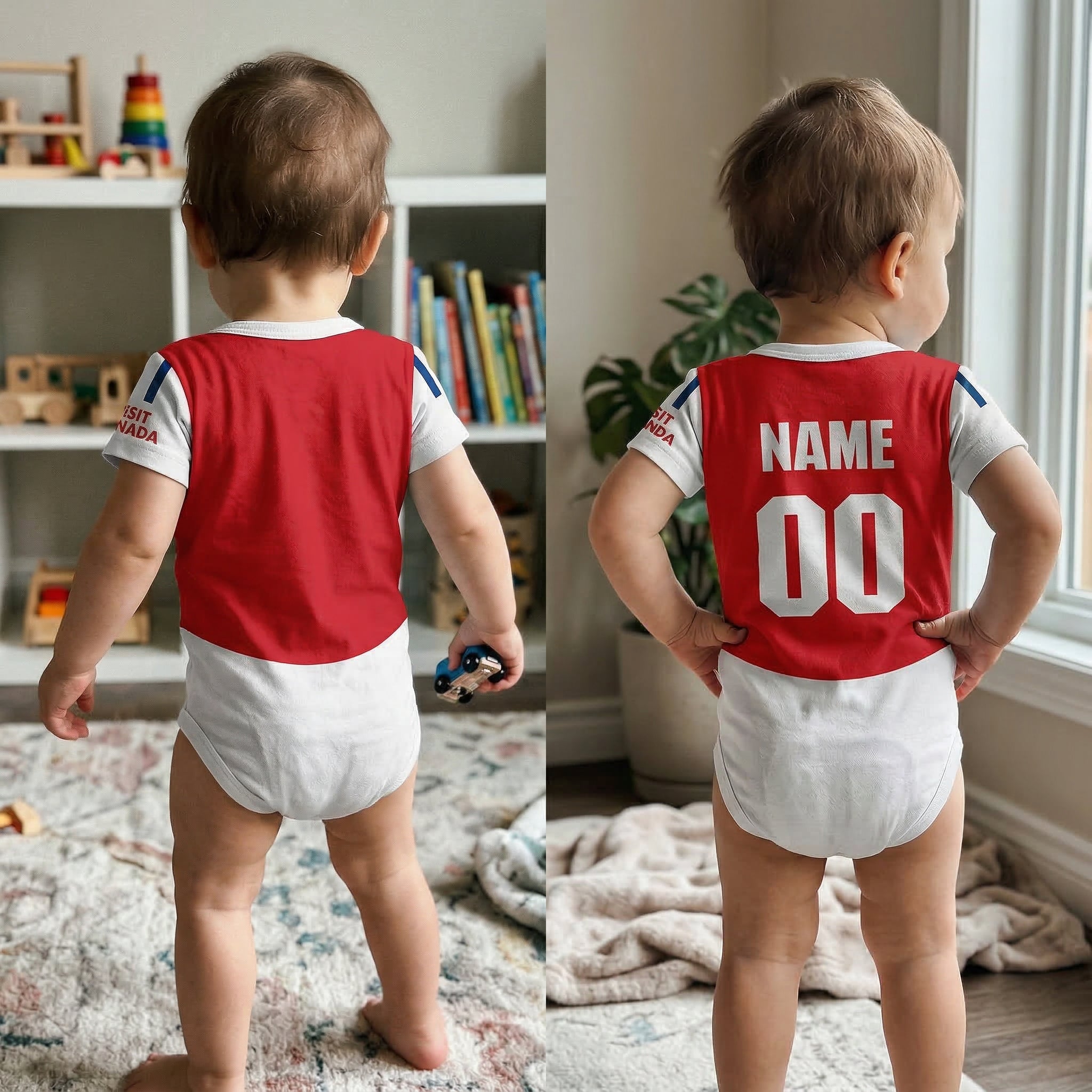 24/25 Arsenal Baby Bodysuit product detail image 4