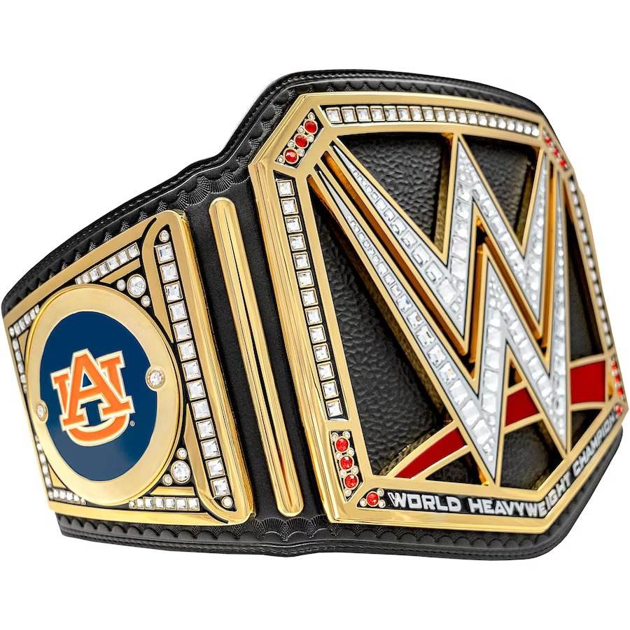 Auburn Tigers WWE Championship Inspired Title Belt - 2 | Dash Racegear