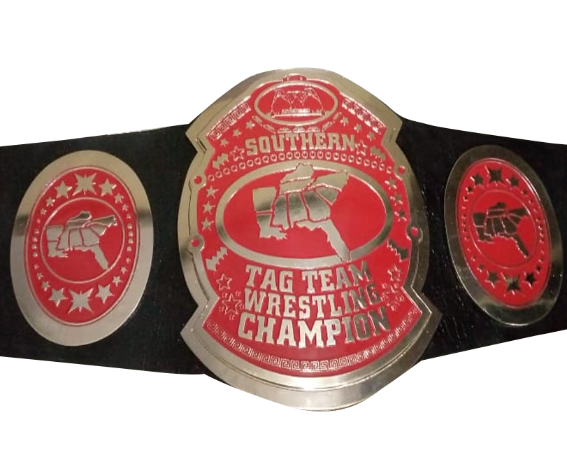 AWA Southern Tag Team Wrestling Champion Belt Ohio Valley Wrestling WWF American - image 2 | DASH RACEGEAR