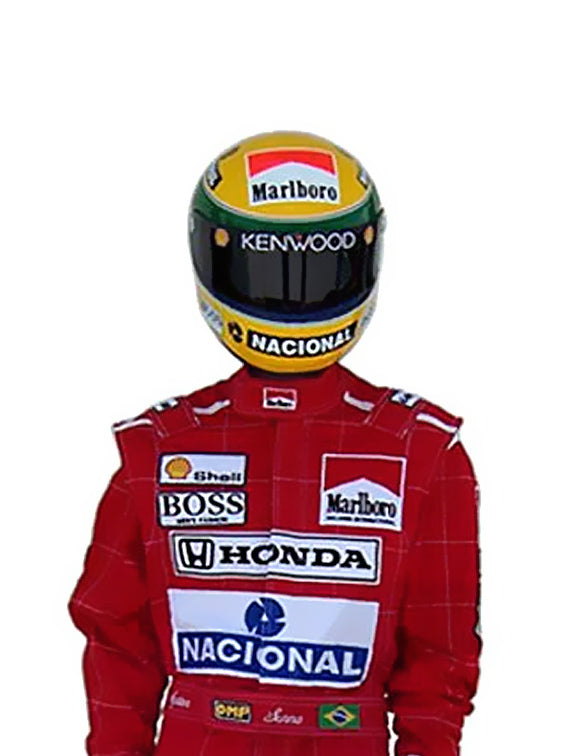 1991 Ayrton Senna Mclaren F1 Race Suit REPLICA Dash Racegear product image 1