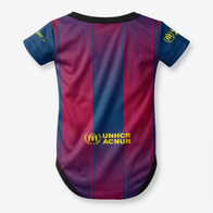 25/26 Barcelona Baby Bodysuit back view baby onesie by Dash Racegear