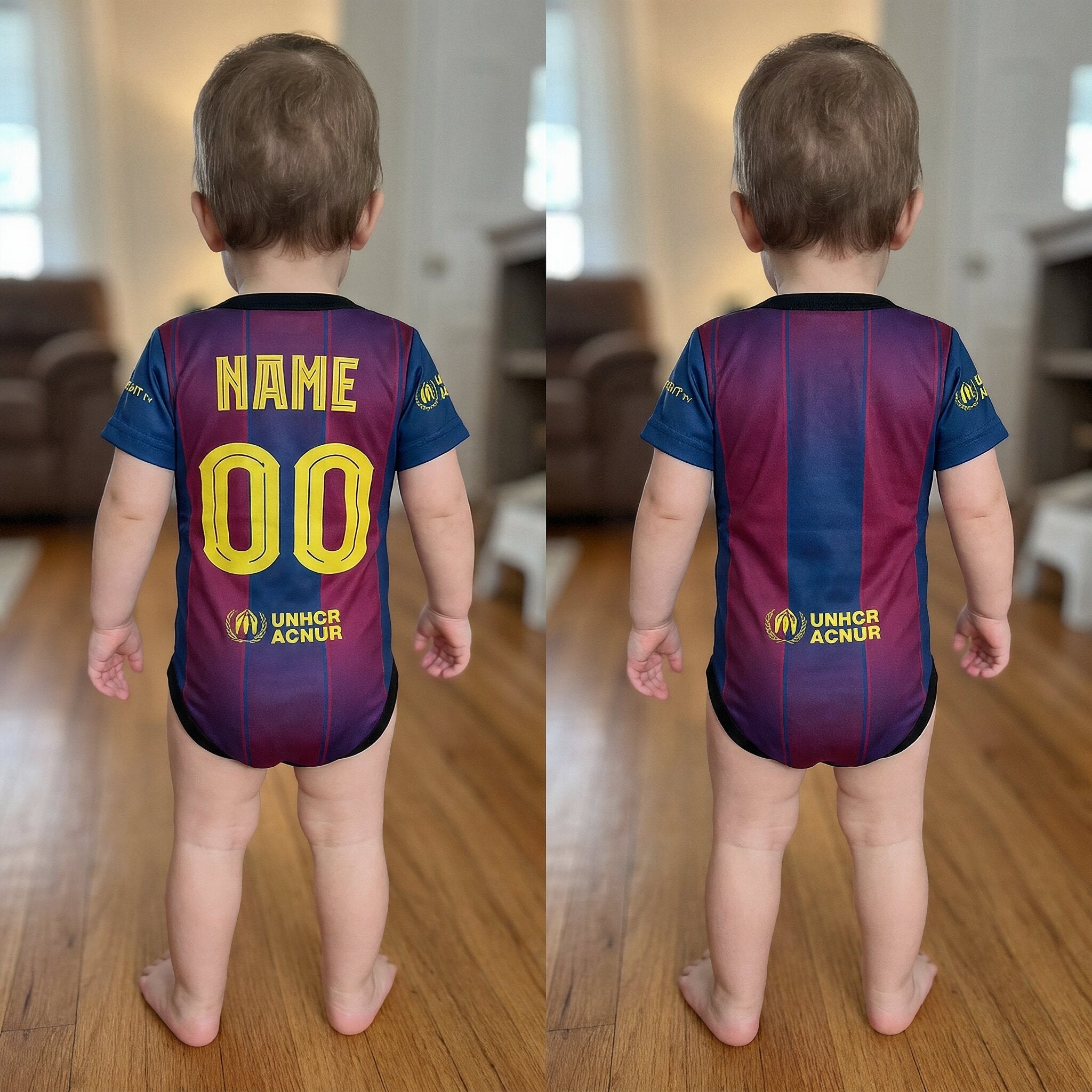 25/26 Barcelona Baby Bodysuit product detail image 4