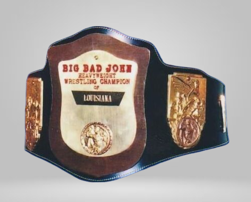 Big Bad John Heavyweight Wrestling Louisiana Champion Belt Professional - image 1 | DASH RACEGEAR
