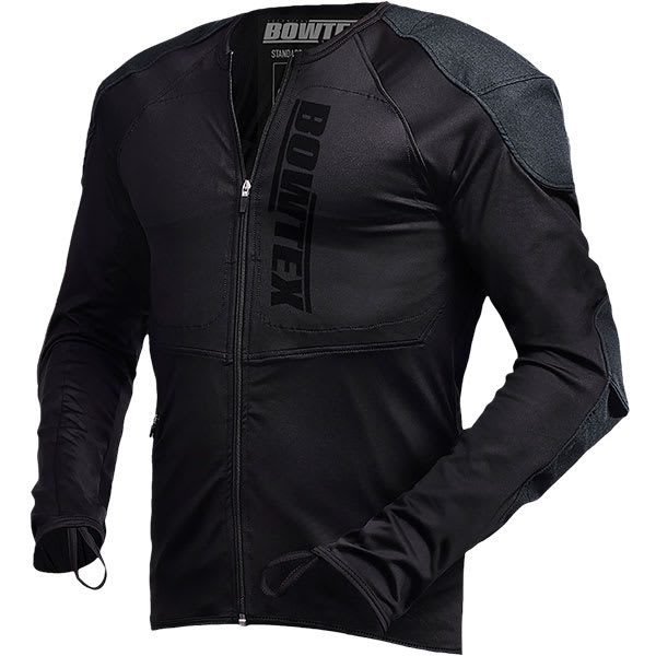 Bowtex Standard R CE Protective Shirt - Black by Bowtex - clearance motorcycle jacket