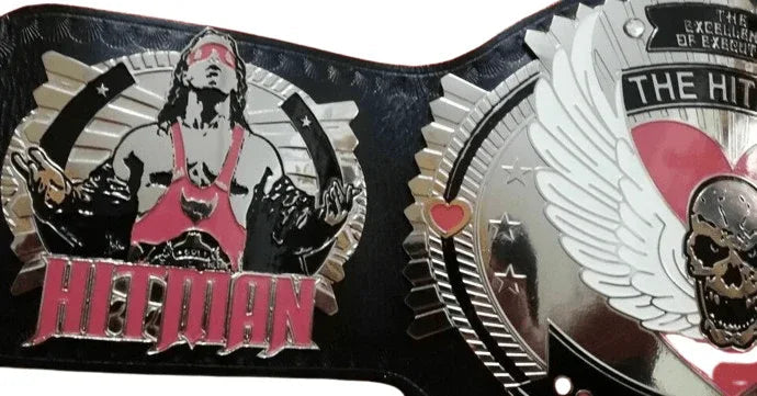 Bret Hart The Hitman Wrestling Championship Title Belt - 3 | Dash Racegear