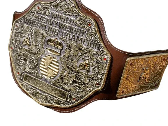 WWE World Heavyweight Big Gold Die Cast Championship Title Belt - 2 | Dash Racegear